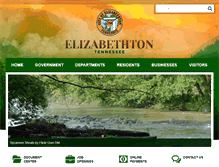 Tablet Screenshot of elizabethton.org